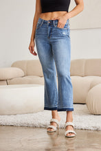 Load image into Gallery viewer, Judy Blue Full Size Release Hem Cropped Bootcut Jeans