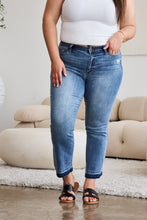 Load image into Gallery viewer, Judy Blue Full Size Release Hem Cropped Bootcut Jeans