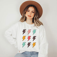 Load image into Gallery viewer, Lightning Bolts Graphic Sweatshirt