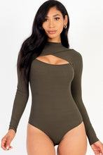Load image into Gallery viewer, Front Cutout Long Sleeve Bodysuit