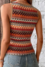 Load image into Gallery viewer, Geometric Round Neck Tank