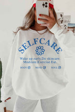 Load image into Gallery viewer, SELF CARE OVERSIZED SWEATSHIRT