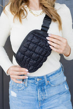 Load image into Gallery viewer, Anya Quilted Puffer Sling Belt Fanny Bum Bag