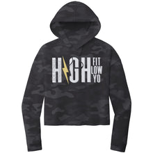 Load image into Gallery viewer, Triple High Crop Hoodie