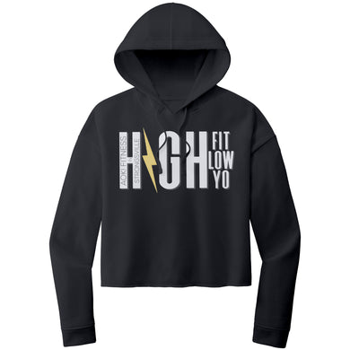 Triple High Crop Hoodie