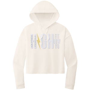 Triple High Crop Hoodie