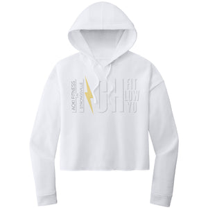 Triple High Crop Hoodie