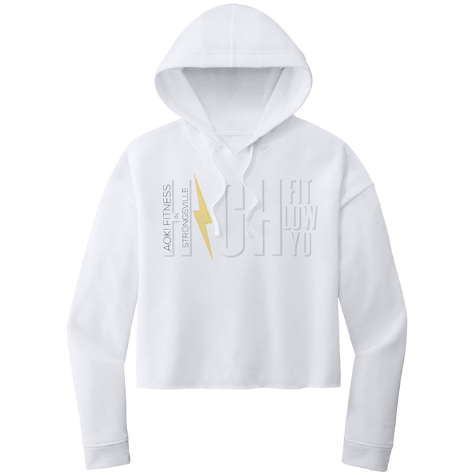 Triple High Crop Hoodie