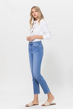 Load image into Gallery viewer, Vervet by Flying Monkey High Rise Stretch Crop Slim Straight