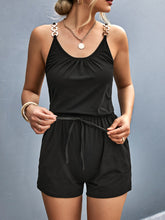 Load image into Gallery viewer, Scoop Neck Romper with Pockets (3 colors)