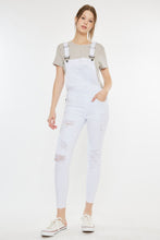 Load image into Gallery viewer, Kancan Distressed Skinny Denim Overalls