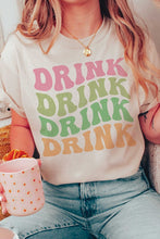 Load image into Gallery viewer, MULTI DRINK REPEAT Graphic T-Shirt