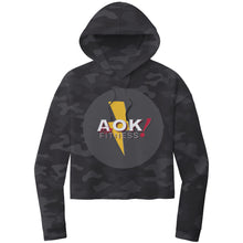 Load image into Gallery viewer, Super AOK! Cropped Hoodie