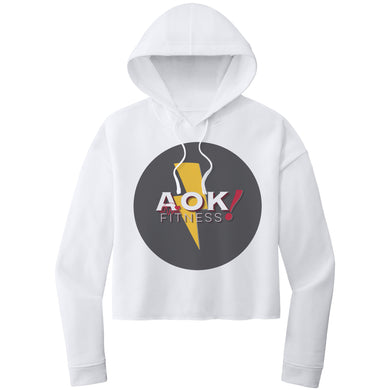 Super AOK! Cropped Hoodie