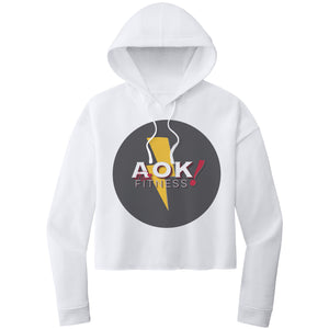 Super AOK! Cropped Hoodie