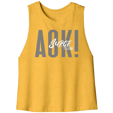 AOK! Surge Squad Racerback Cropped