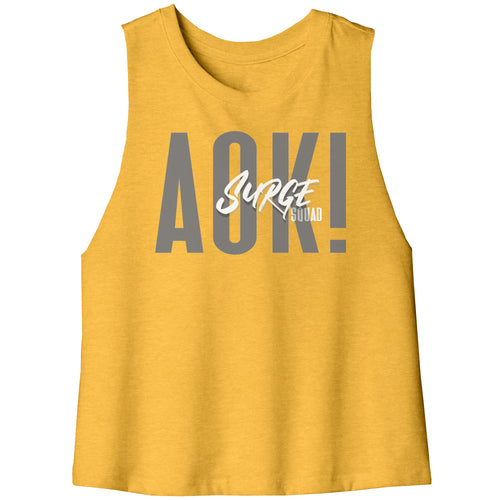 AOK! Surge Squad Racerback Cropped