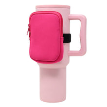 Load image into Gallery viewer, New! Neoprene Tumbler Bag | Solid Hot Pink