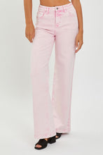 Load image into Gallery viewer, RISEN Full Size High Rise Tummy Control Wide Leg Jeans