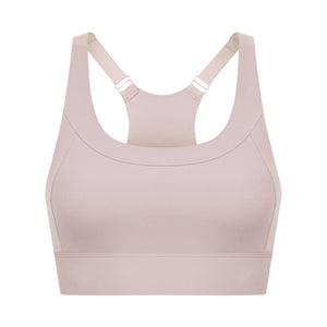 Adjustable Shoulder Strap Buckle High Elastic Sports Bra With 3-Hook