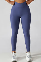 Load image into Gallery viewer, Basic Bae Crossover Waist Active Leggings (multiple colors)