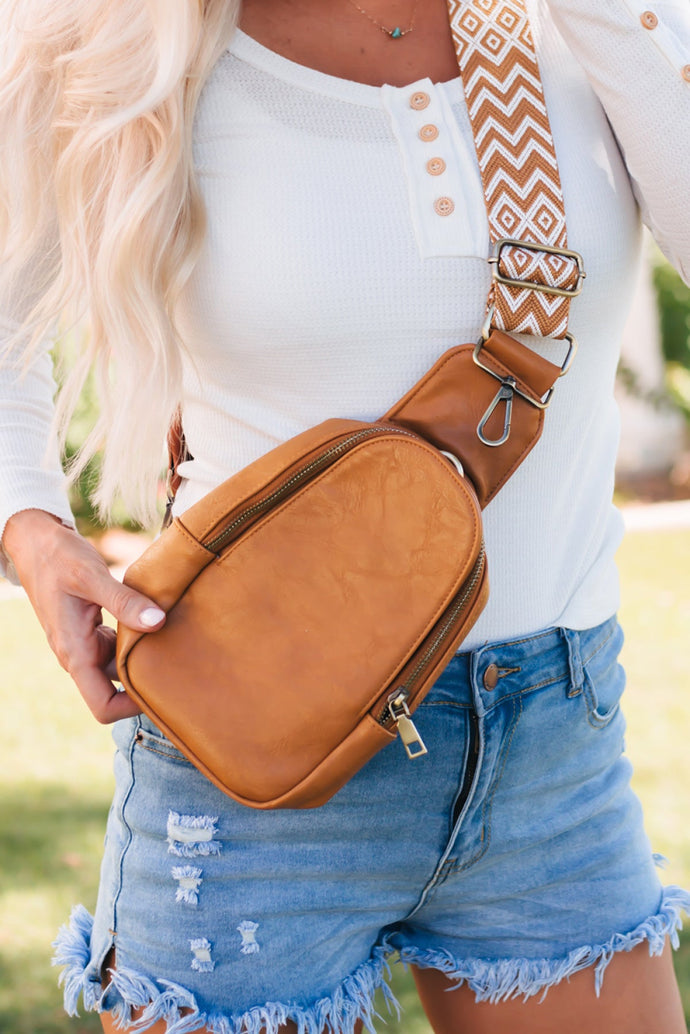 Faux Leather Crossbody