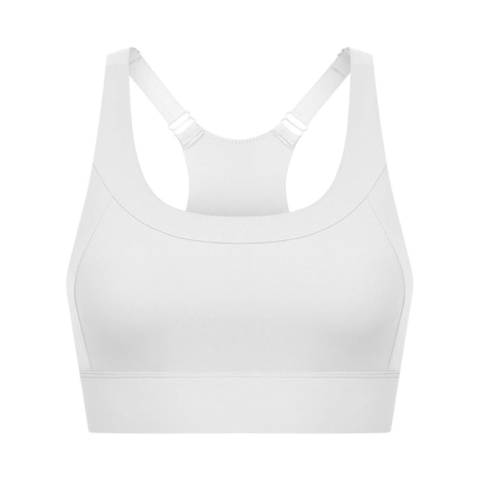 Adjustable Shoulder Strap Buckle High Elastic Sports Bra With 3-Hook