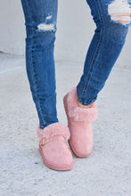 Load image into Gallery viewer, Forever Link Furry Chunky Thermal Ankle Boots