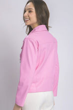 Load image into Gallery viewer, LOVE TREE Collared Neck Zip Up Jacket