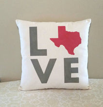 Load image into Gallery viewer, State Love and Pride Pillow