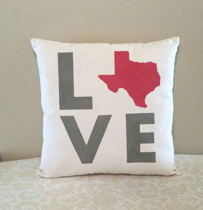 State Love and Pride Pillow