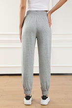 Load image into Gallery viewer, Elastic Waist Pocketed Joggers