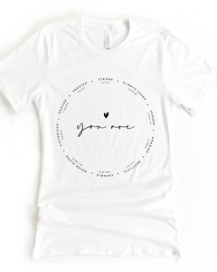 YOU ARE TEE (BELLA CANVAS)