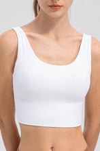 Load image into Gallery viewer, Scoop Neck Wide Strap Active Tank