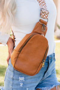 Faux Leather Crossbody