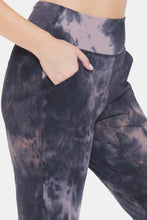 Load image into Gallery viewer, Leggings Depot Tie-Dye High Waist Cropped Leggings