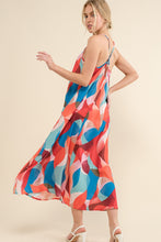 Load image into Gallery viewer, And the Why Printed Crisscross Back Cami Dress