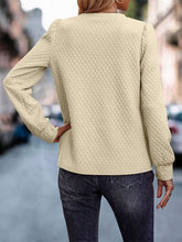 Load image into Gallery viewer, Round Neck Long Sleeve Sweatshirt